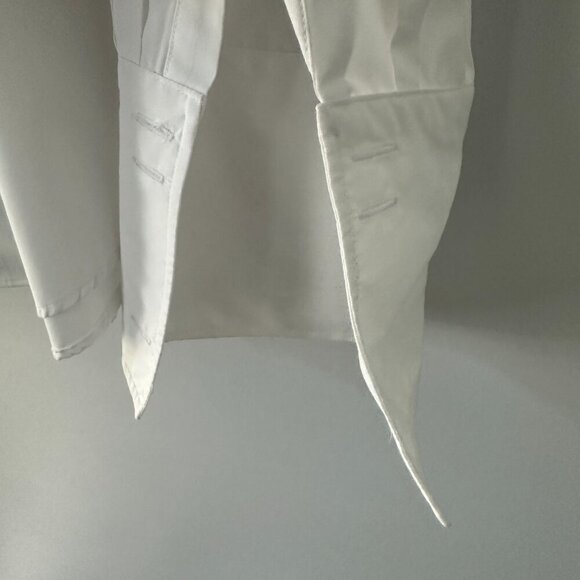 White Men's UK Marks & Spencer Dress Shirt Size 18 x 2 - Picture 10 of 14